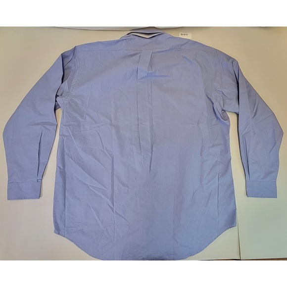 Ralph Lauren Men's Blake Blue Gingham Button Down Dress Shirt Long Sleeve L - Picture 4 of 4